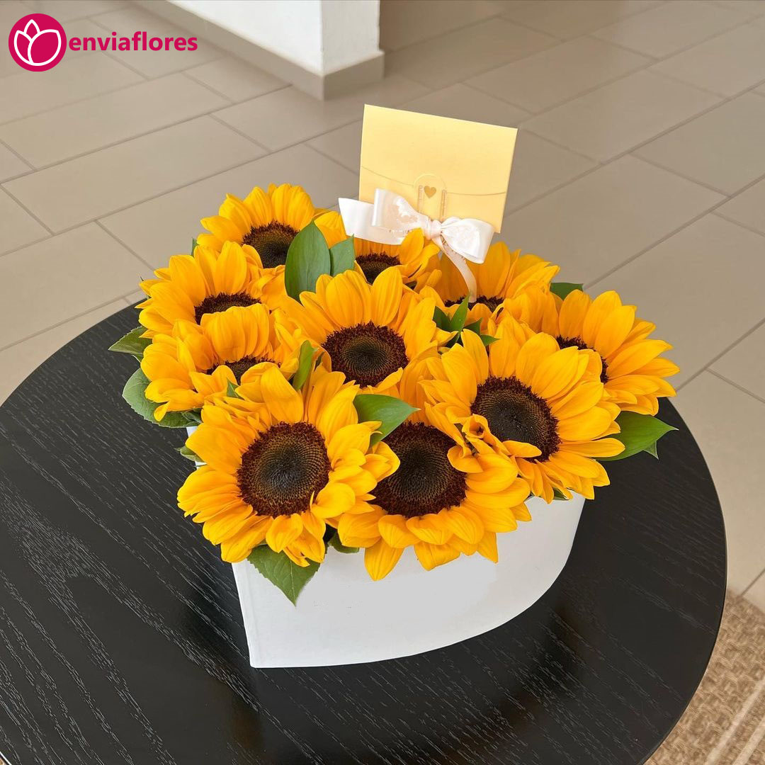 Box De Girasoles Florer A Env A Flores Cusco