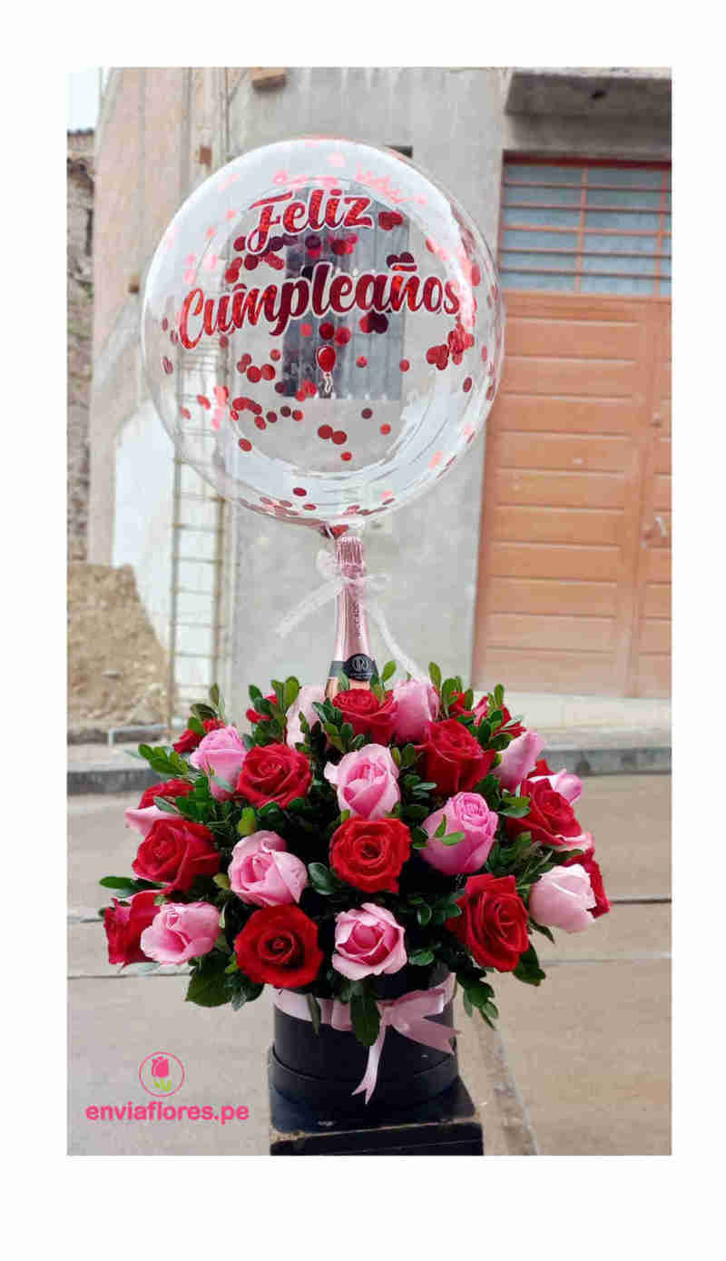 arreglo floral de cumpleaños | Florería Envía Flores Cusco