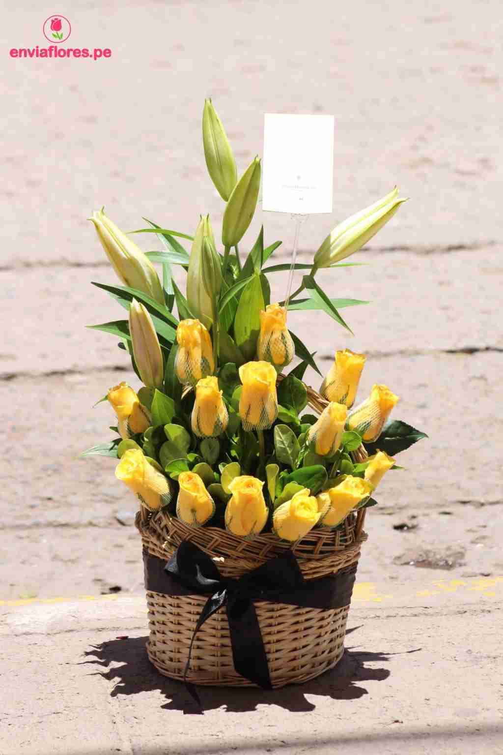 rosas amarillas | Florería Envía Flores Cusco