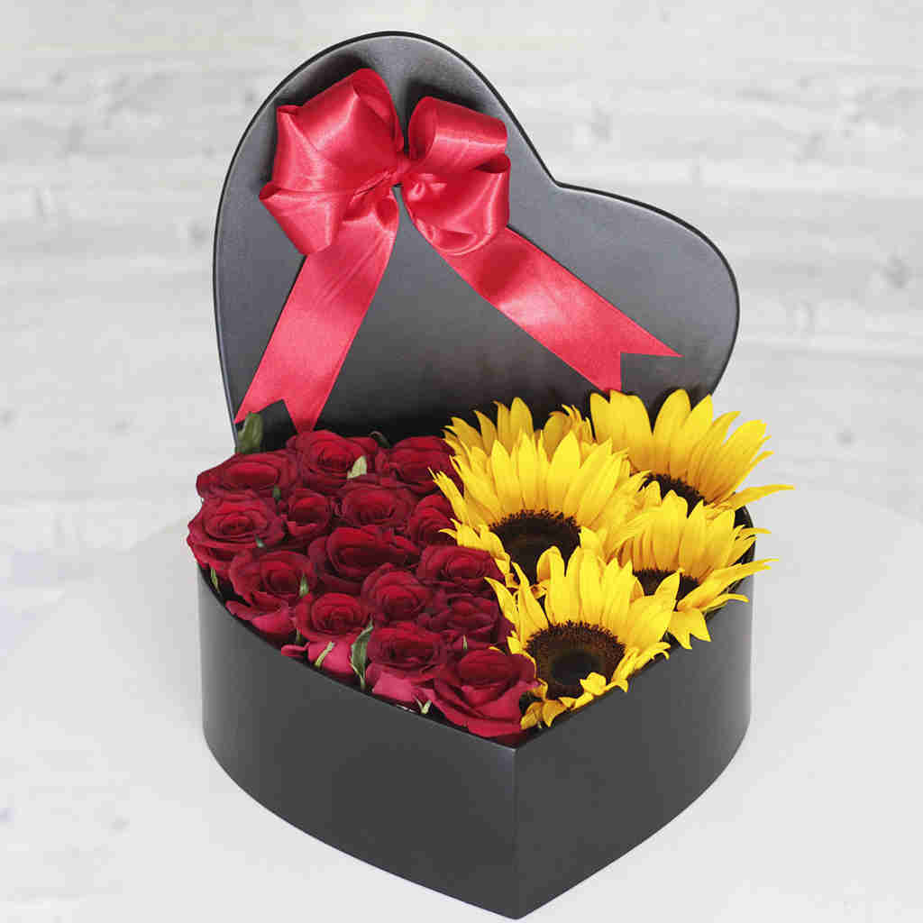 box corazón | Florería Envía Flores Cusco