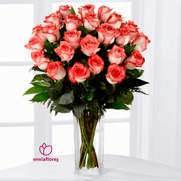 ramo de rosas blush | Florería Envía Flores Cusco